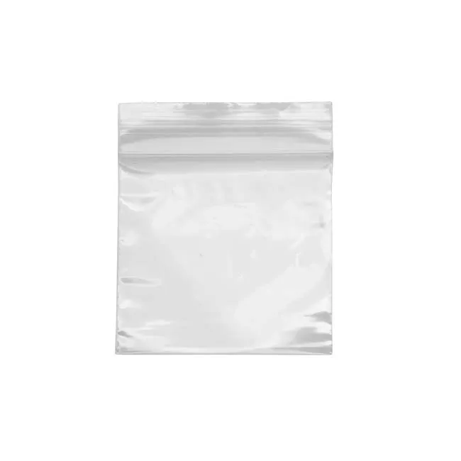 100 Self Sealing Plastic Bags Clear - 2x2 Inches