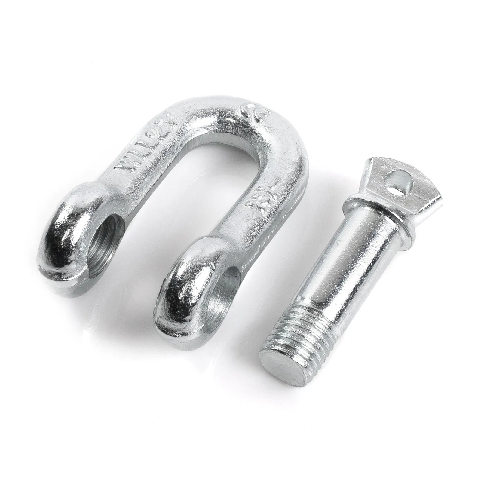 1/2" D Ring Shackle w/ 5/8" Screw Pin - 4,000 lbs. Capacity