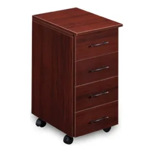 4 Drawer Storage Chest in Mahogany