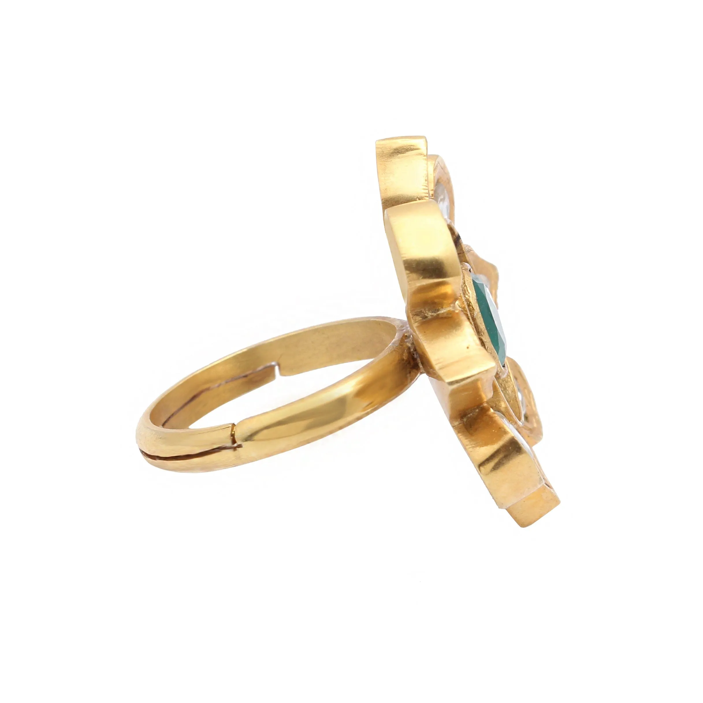 Aesthetic Silver Mangalsutra Ring