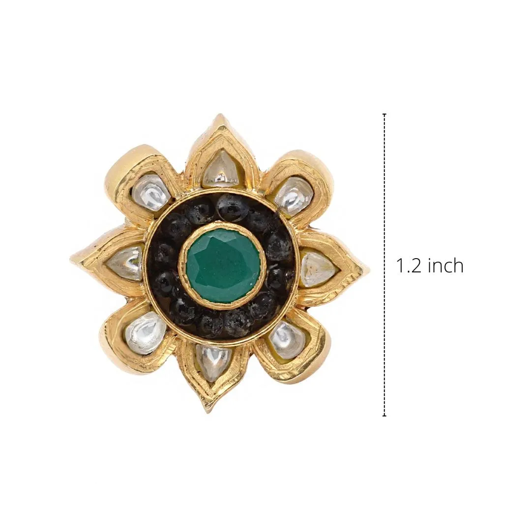 Aesthetic Silver Mangalsutra Ring