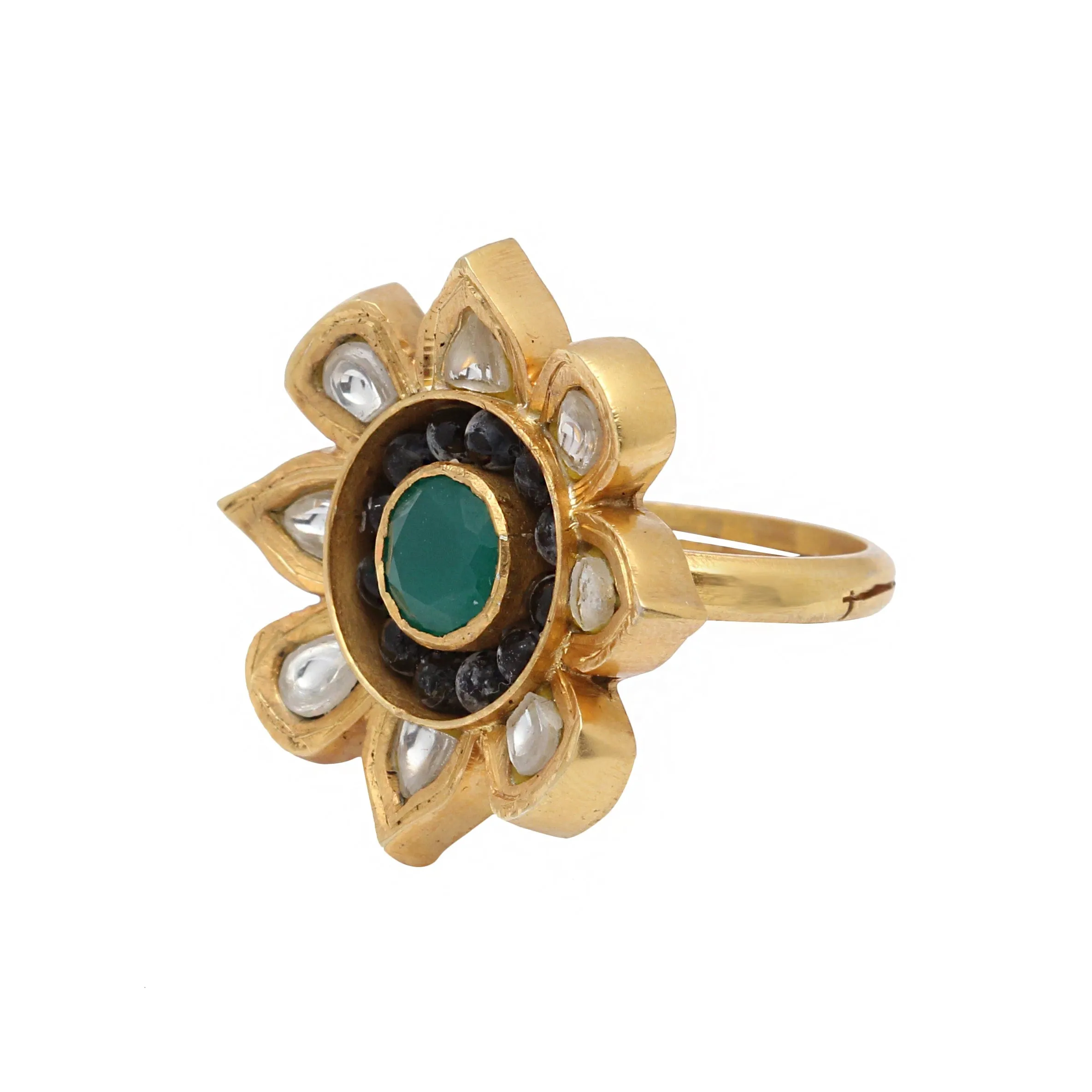Aesthetic Silver Mangalsutra Ring