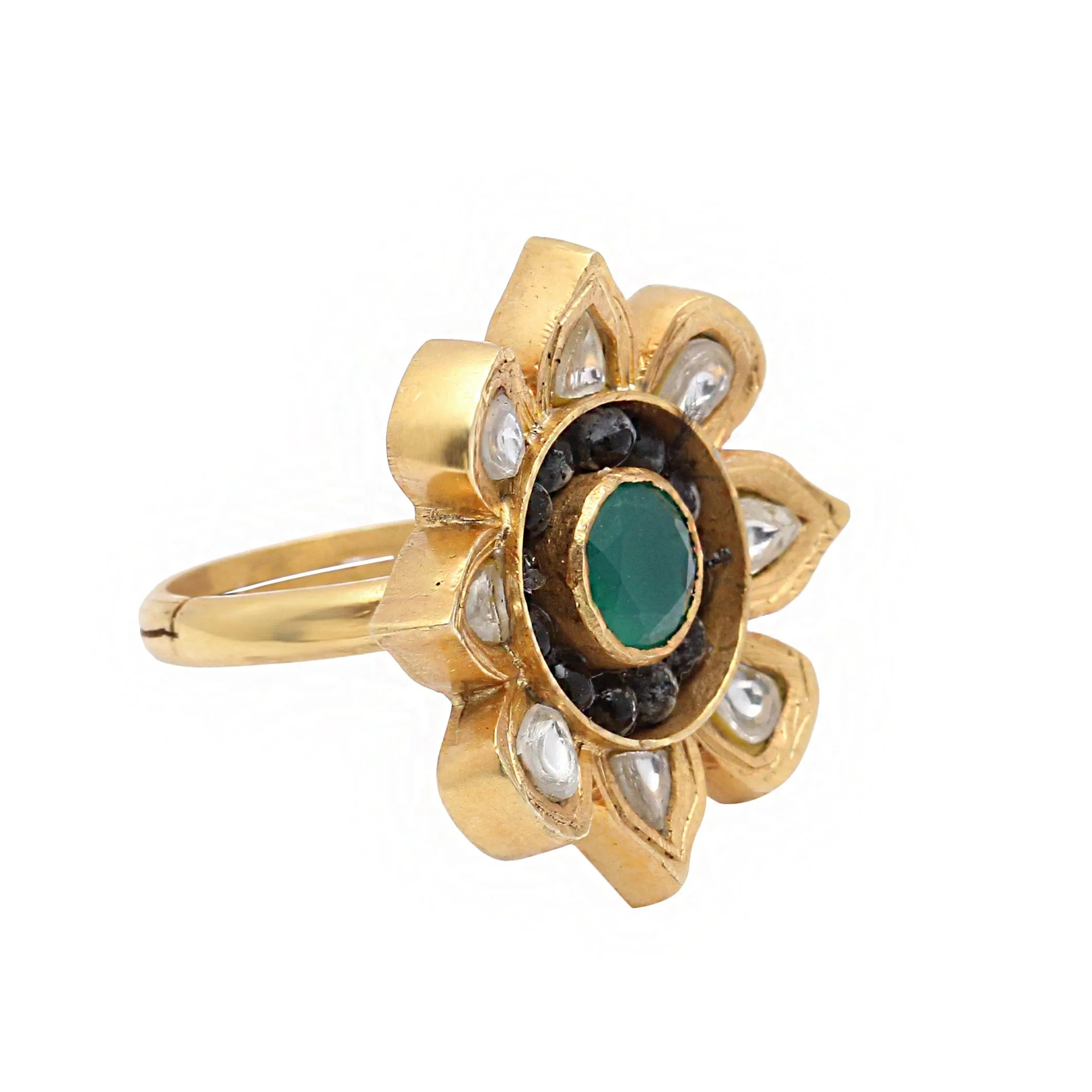 Aesthetic Silver Mangalsutra Ring