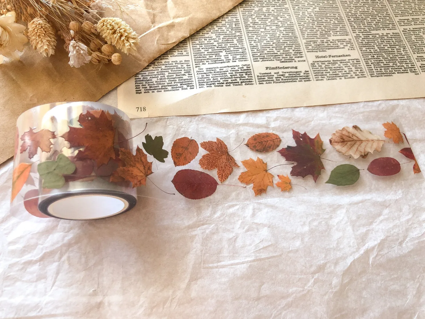 Autumn Leaves Pet Tape