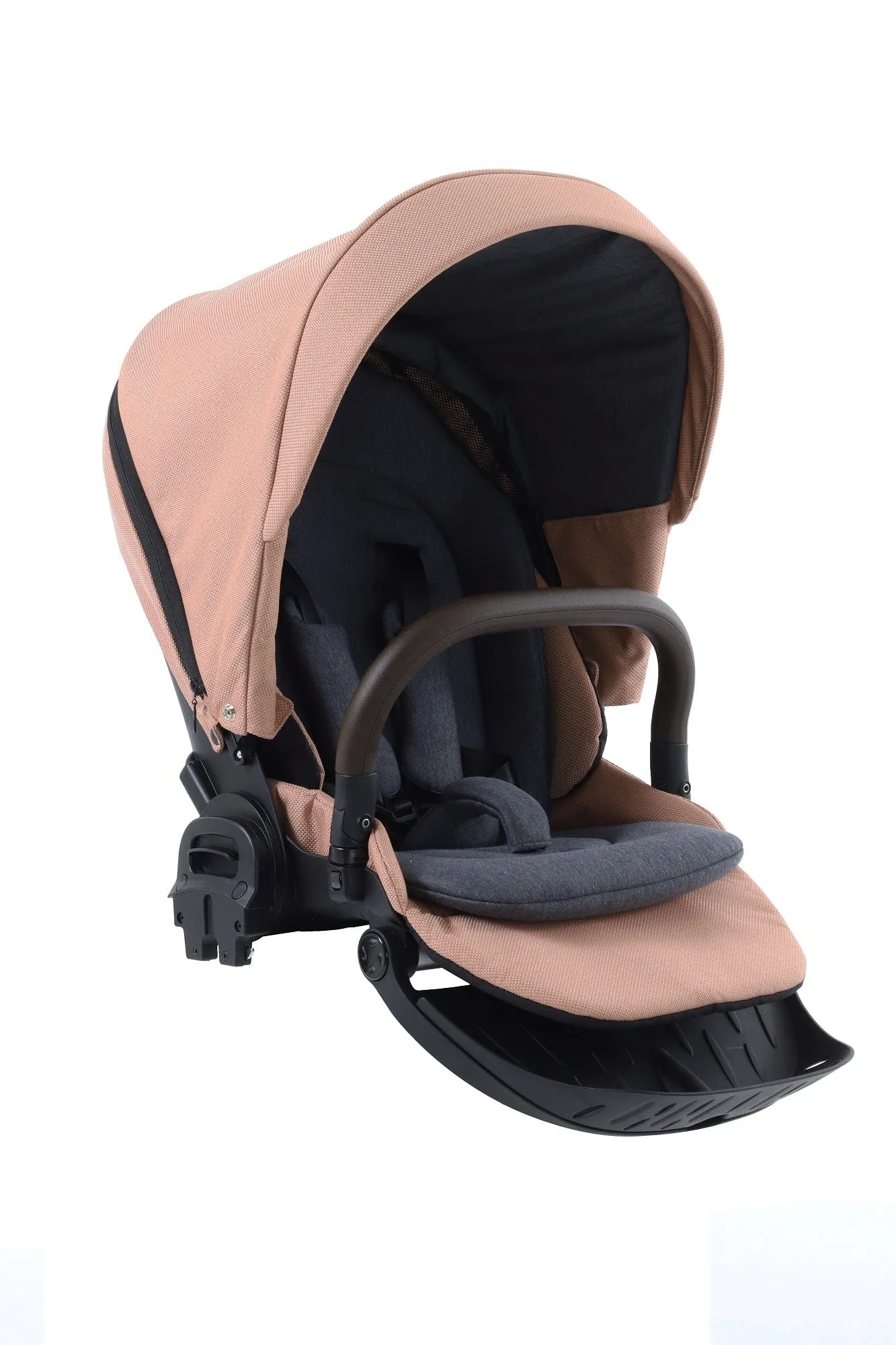 BabyStyle Prestige Vogue 12 Piece Bundle - Coral / Gold Frame / Brown Leather