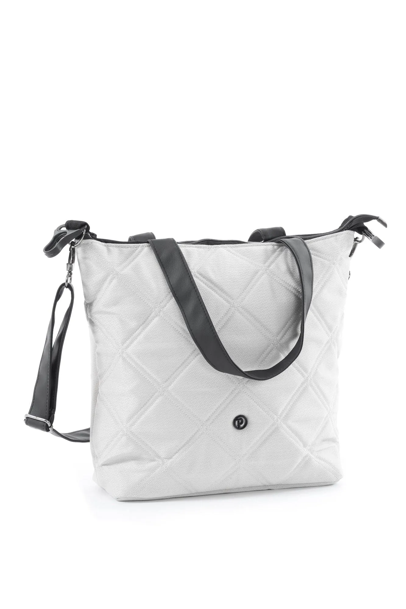BabyStyle Prestige Vogue 12 Piece Bundle - Ivory / Black Frame / Black Leather