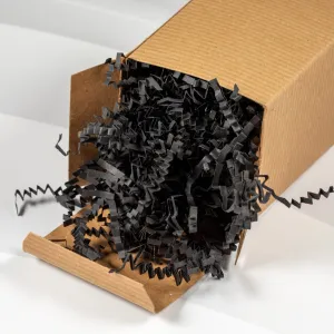 Basket Shred Crinkle Cut Black