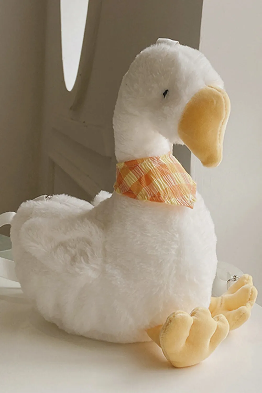 benpaolv Cute Plush Duck Shoulder Bag