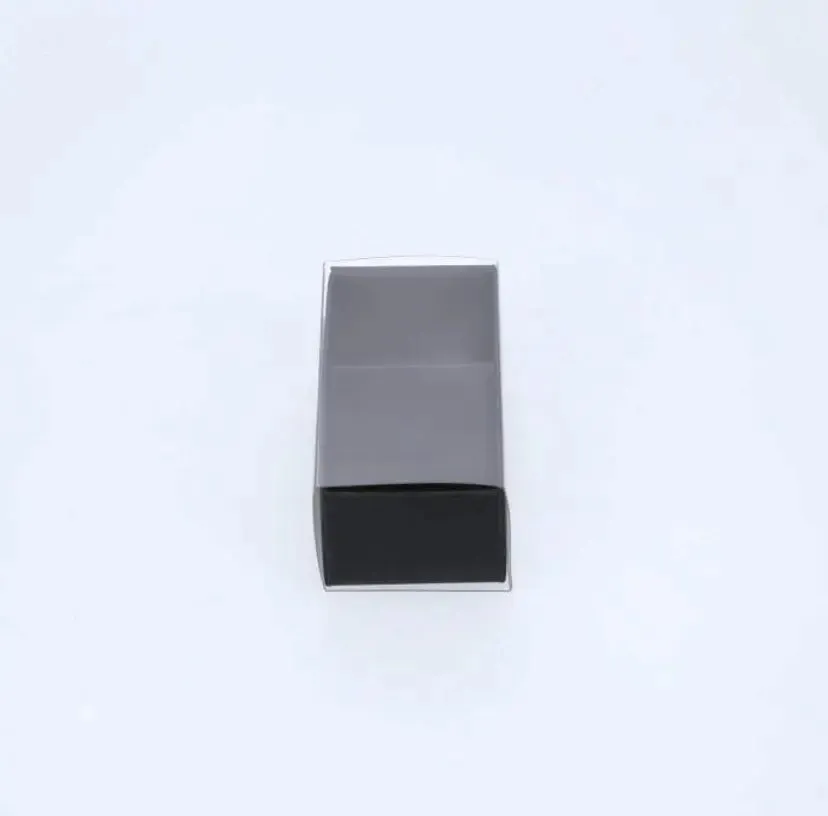Black Bakery box with clear slide out cover x 1 pc