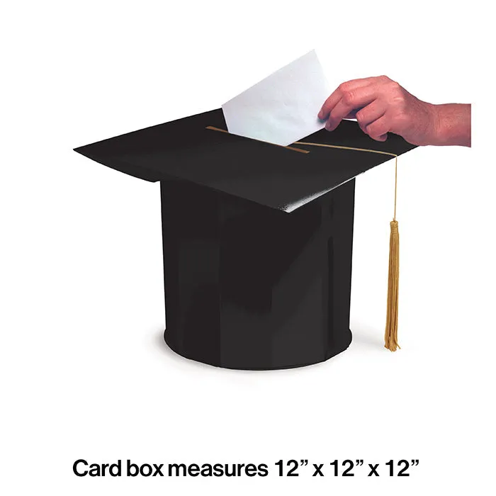 Bulk Mortarboard Shaped Graduation Card Boxes (6 per Case)