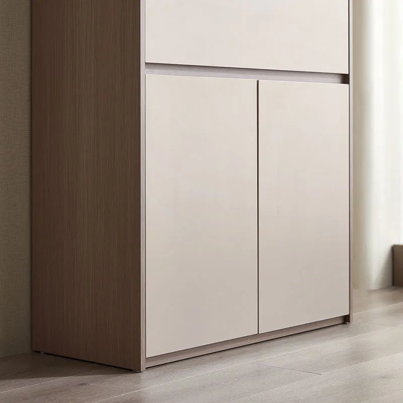 Cappuccino Taupe Dining Cabinet Pantry