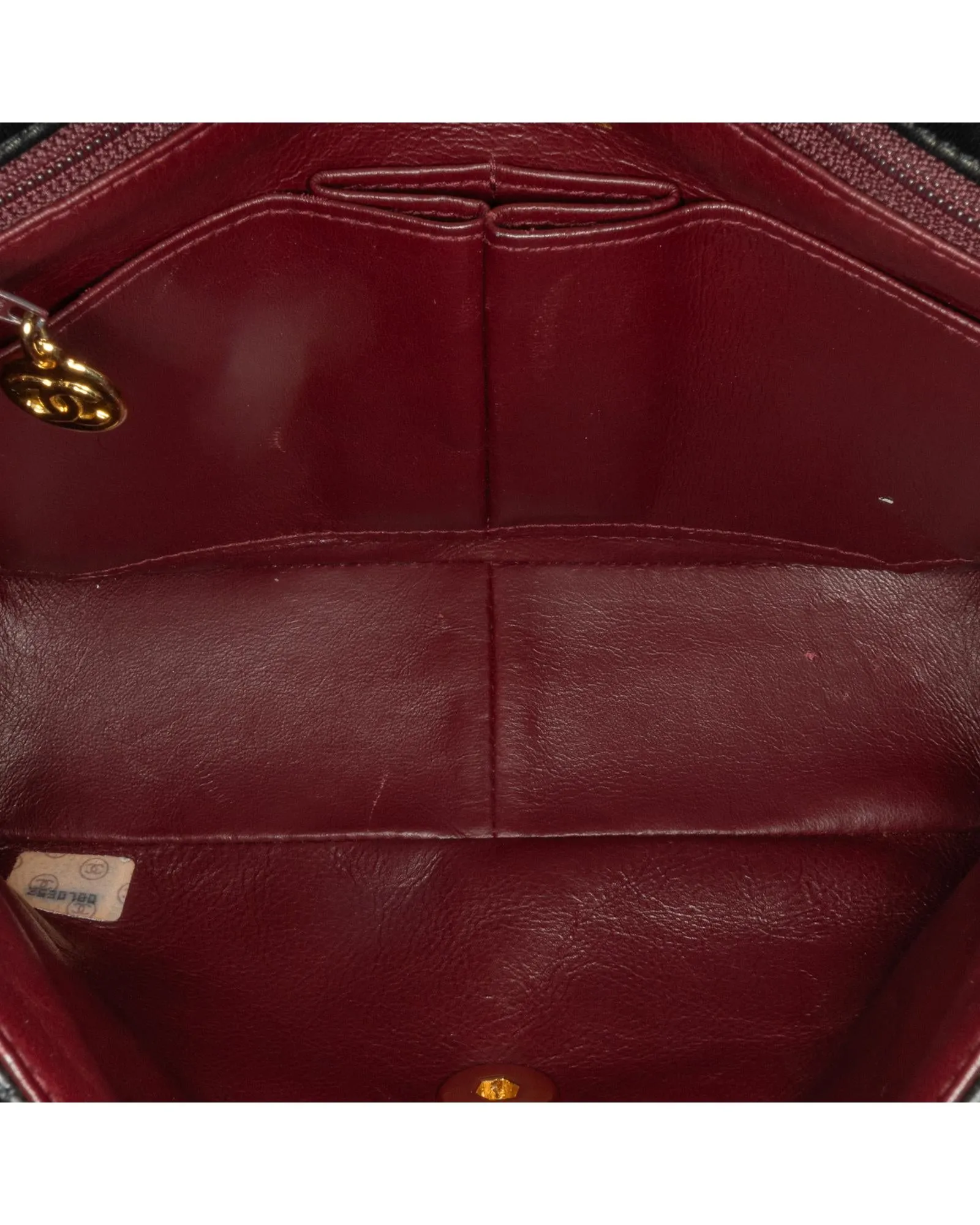 Chanel Classic Double Flap Bag Black Lambskin Gold-Tone Hardware