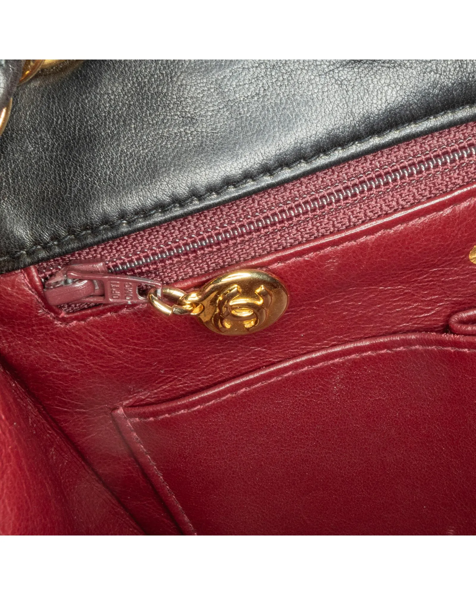 Chanel Classic Double Flap Bag Black Lambskin Gold-Tone Hardware