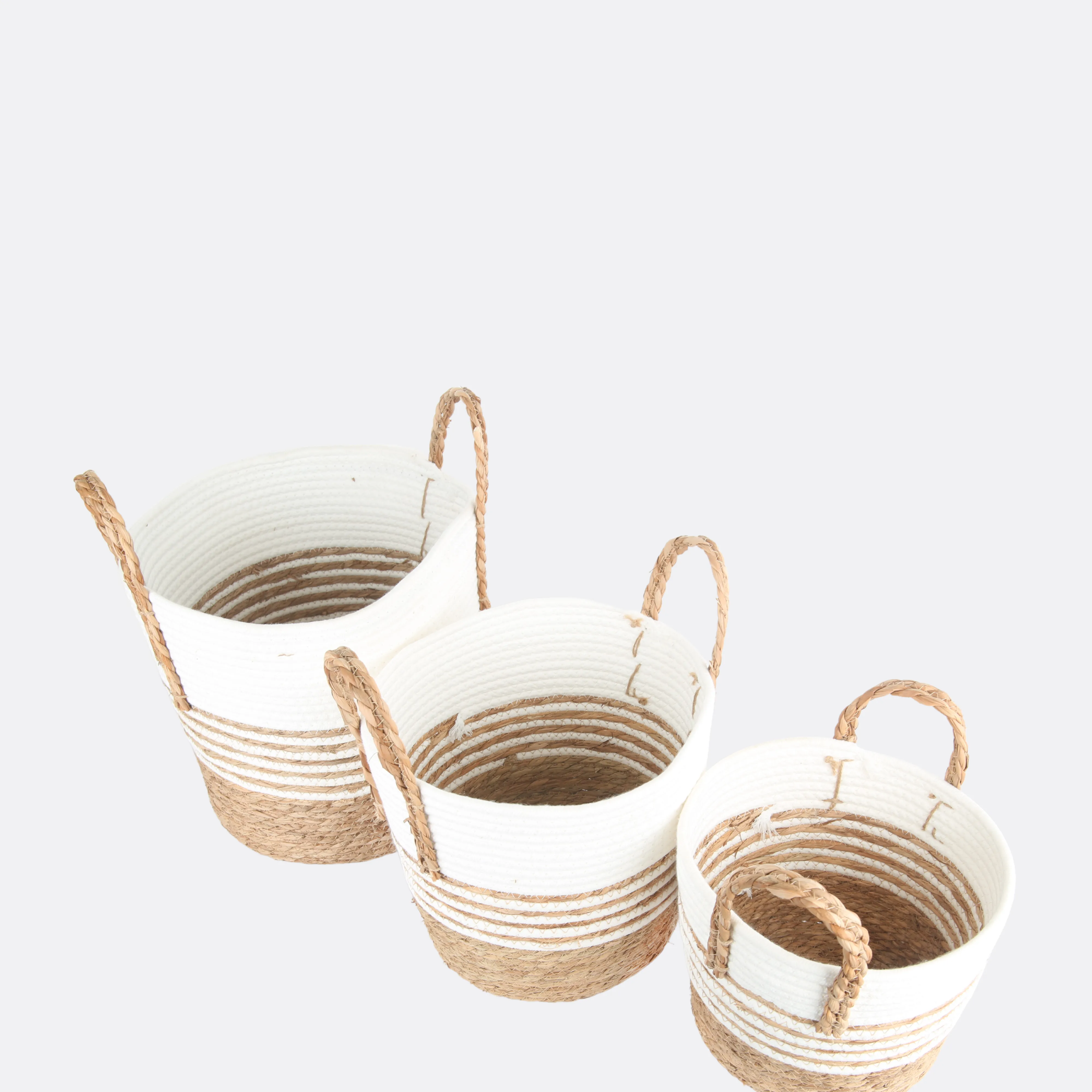 Discrete Multi purpose Jute Baskets ( Three Sizes )