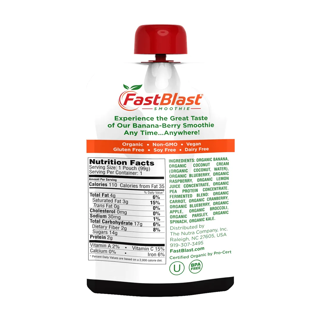 FastBlast Smoothie - Four Boxes (NEW $159)
