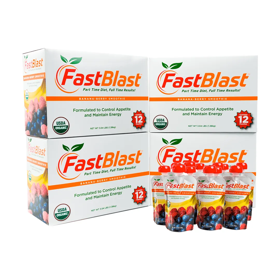 FastBlast Smoothie - Four Boxes (NEW $159)