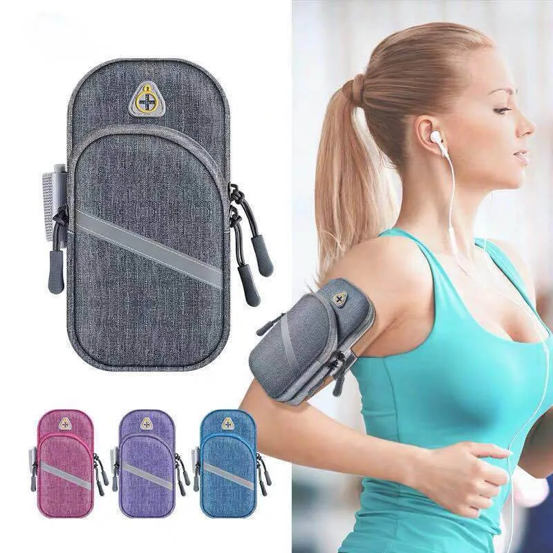 Fitness running waterproof sweat-proof large-capacity practical arm bag