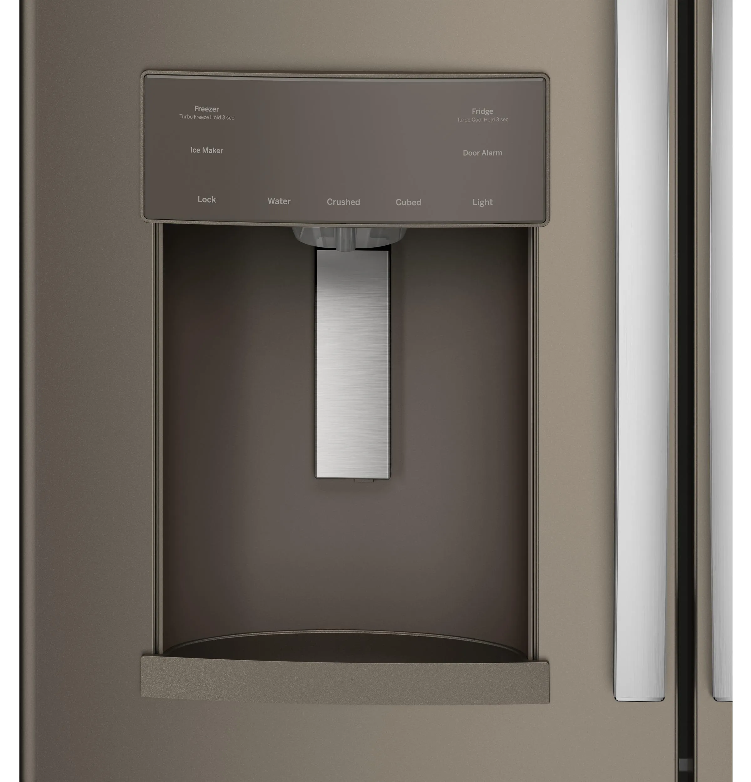 GFD28GMLES GE® 27.7 Cu. Ft. French-Door Refrigerator with Door In Door