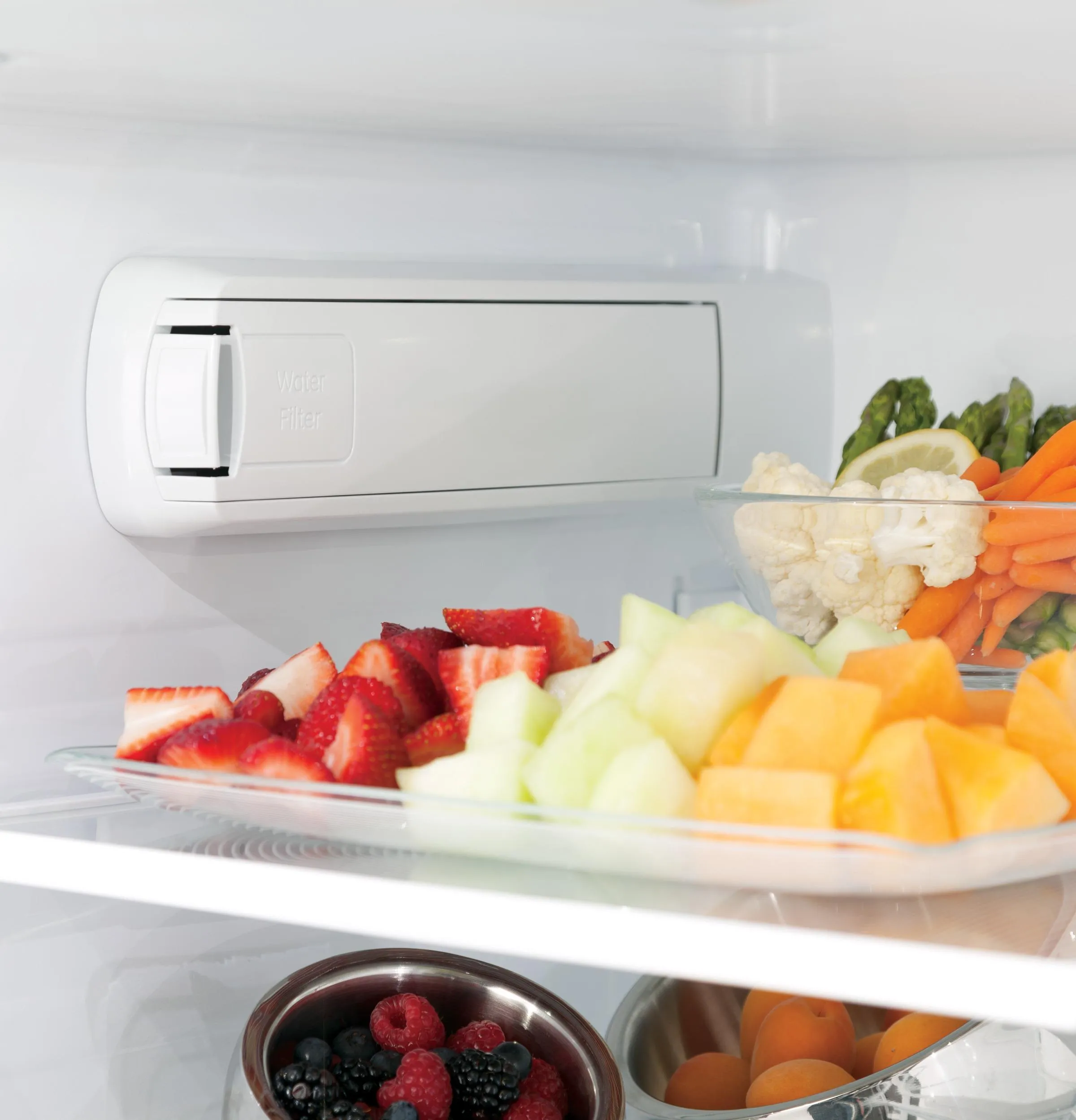 GFD28GMLES GE® 27.7 Cu. Ft. French-Door Refrigerator with Door In Door