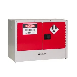 Hazero Lithium-ion Battery Safety Cabinet - Standard