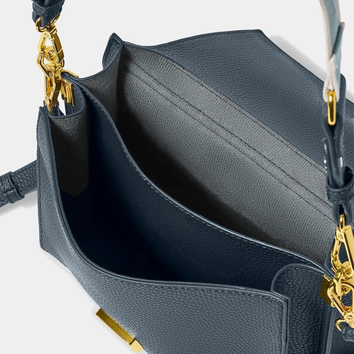 Katie Loxton Orla Crossbody Canvas Strap Bag Navy