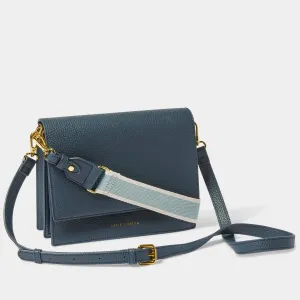 Katie Loxton Orla Crossbody Canvas Strap Bag Navy