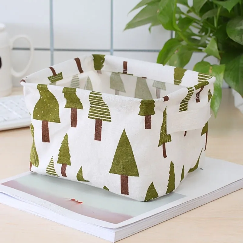 Kawaii Fabric Baskets Collection