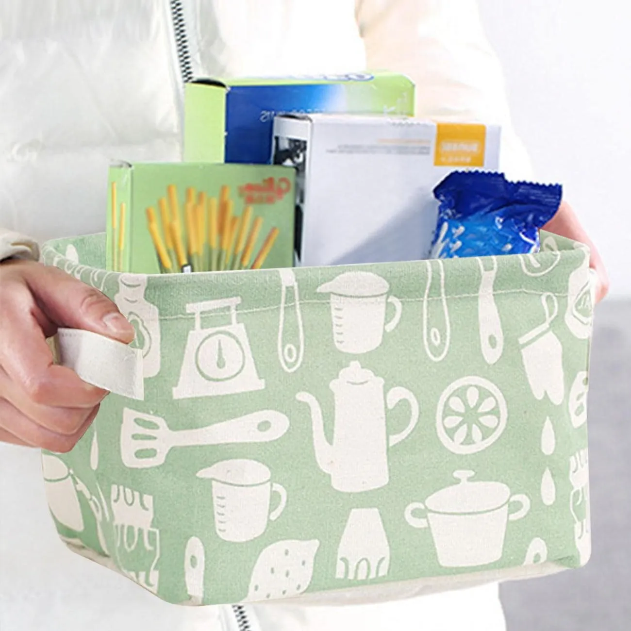 Kawaii Fabric Baskets Collection