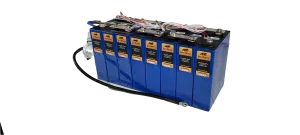 Lynx Battery 24V 200Ah Lithium Iron Phosphate Prismatic Battery with Programmable Smart Bluetooth 200A BMS and Cold Temp Cutoff