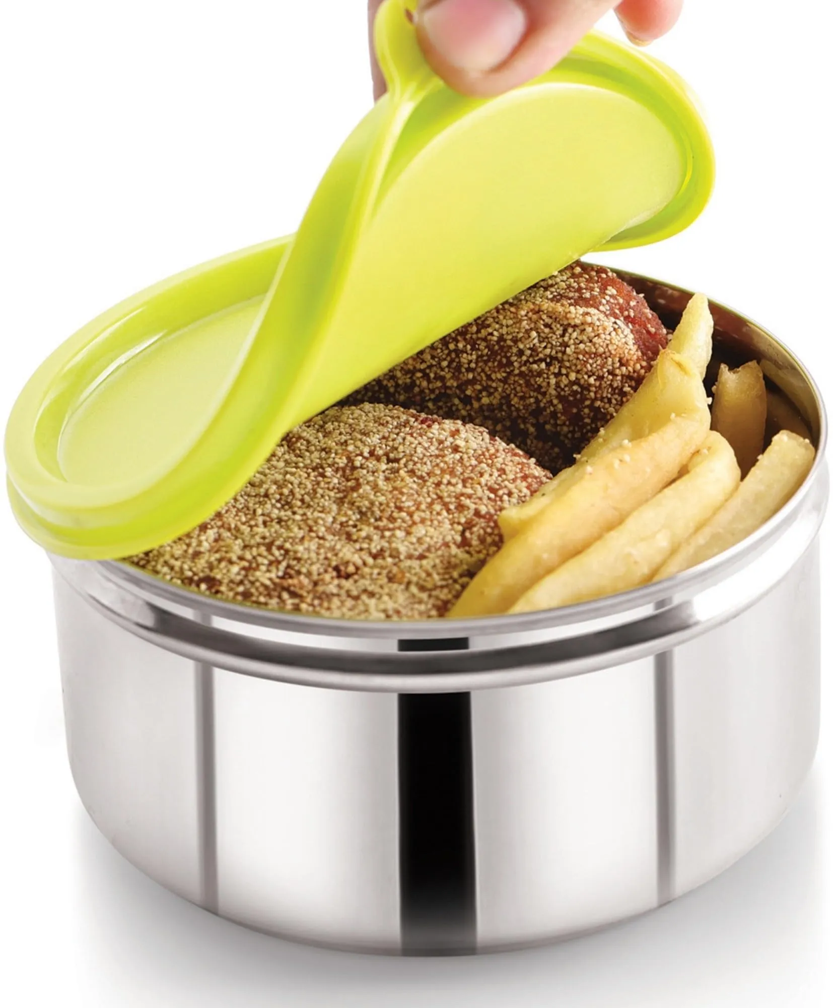Magnus Easy Lock Stainless Steel Container Set of 4