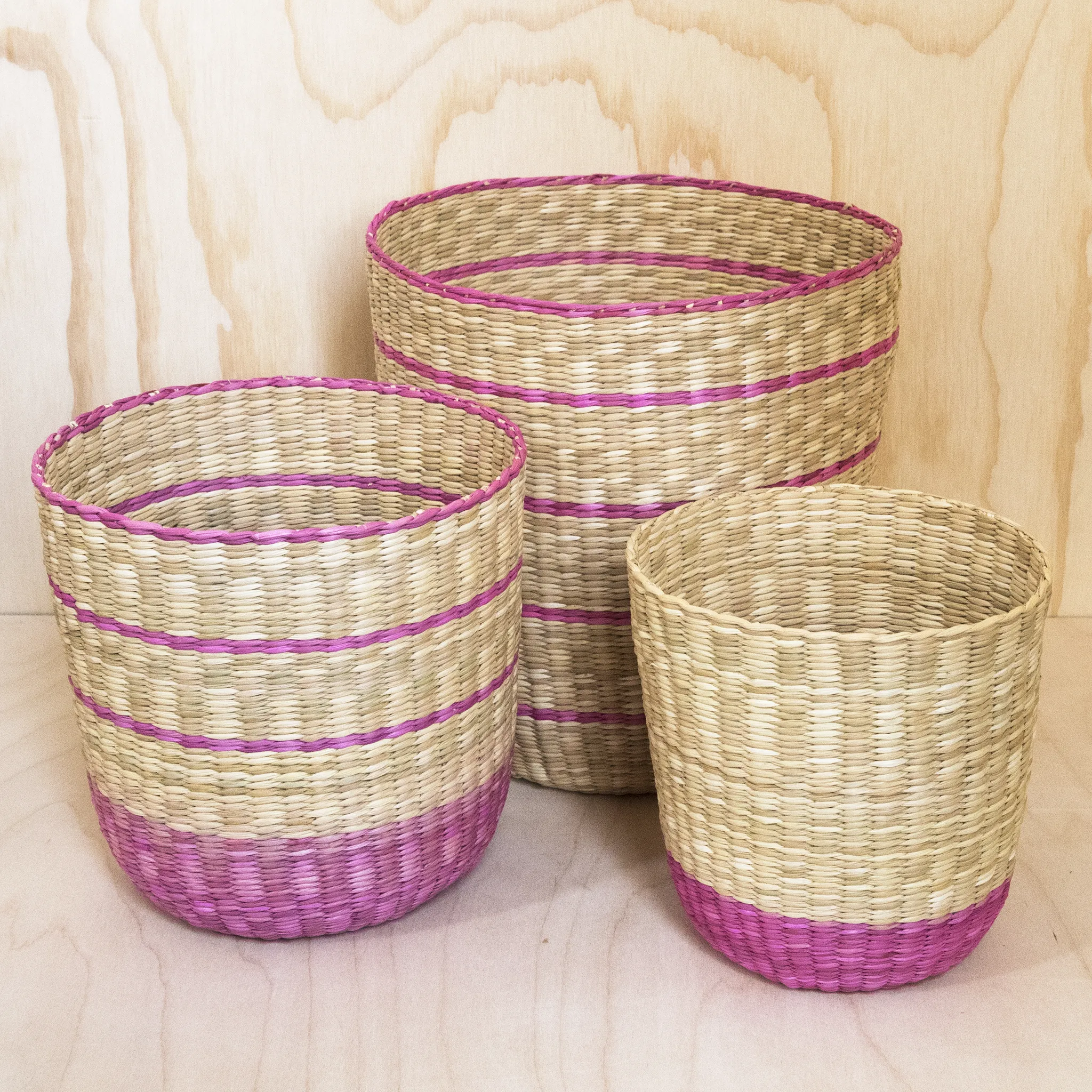 Nesting Baskets Pink