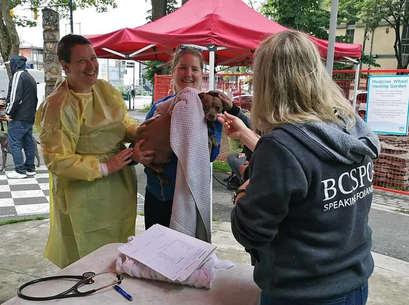 Pet Food Bank visit