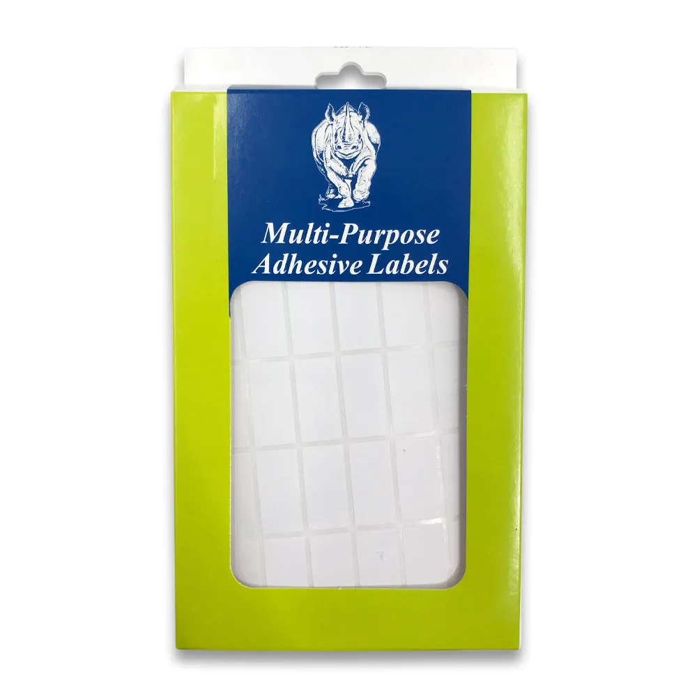 Rectangular Self Adhesive Plain Label - 1000 Labels (1/2" x 1")