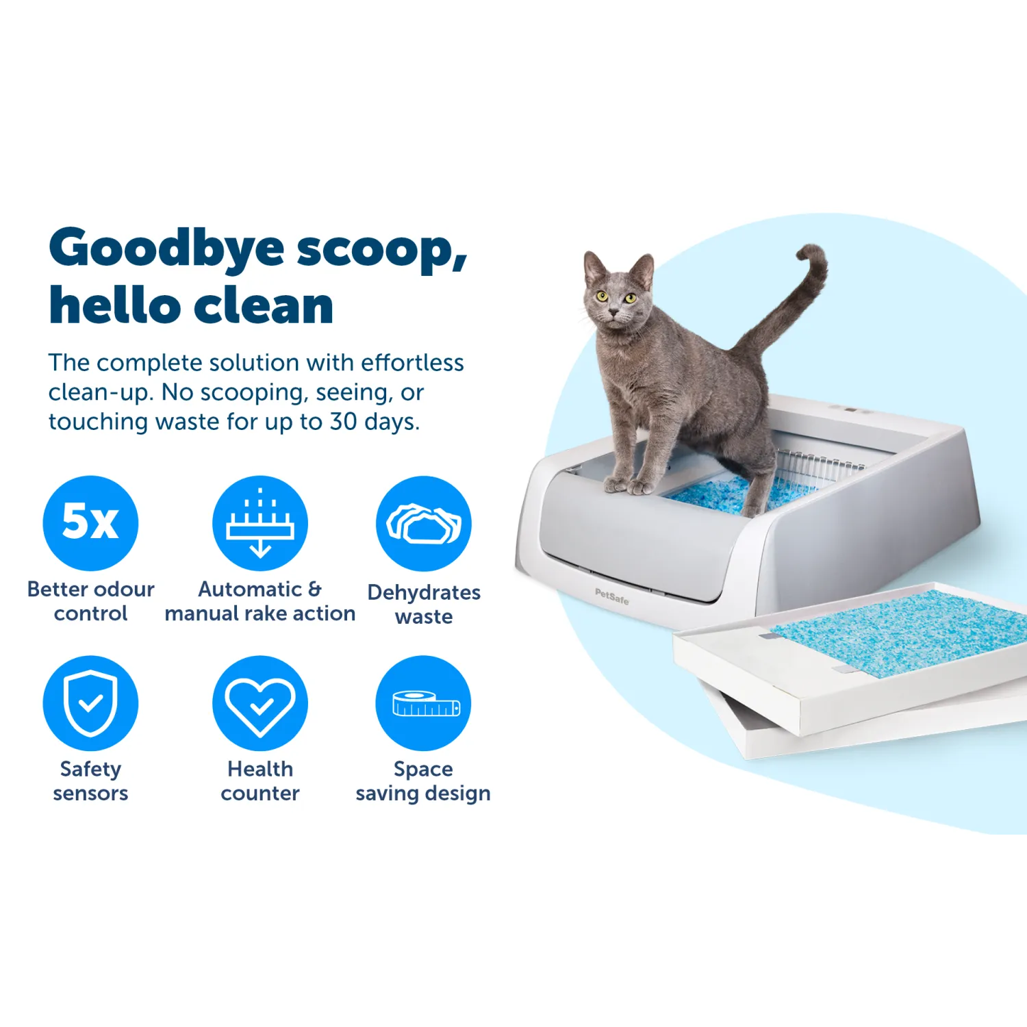 ScoopFree® Self-Cleaning Litter Box, Second Generation