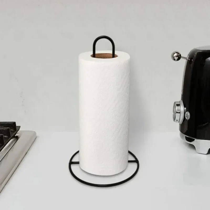 Stainless Steel Tissue Roll Holder5451-Black
