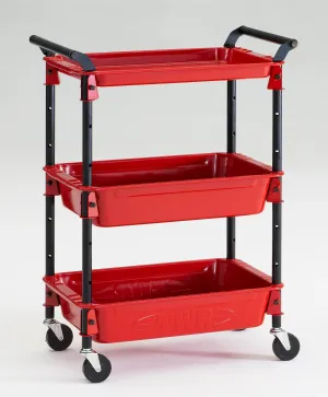 Three-stage tool wagon royal TWR-2R (red)