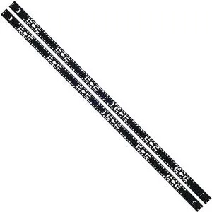 Tripp Lite by Eaton SmartRack Rack Enclosure Single-Width Vertical Equipment Management Bars, 48U, 1 Pair