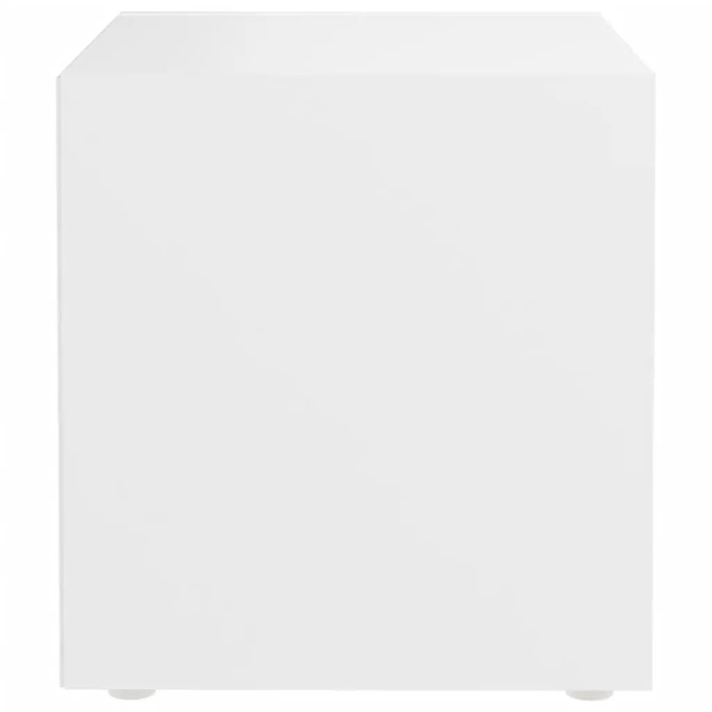 TV Cabinets 2 pcs White 37x35x37 cm Chipboard