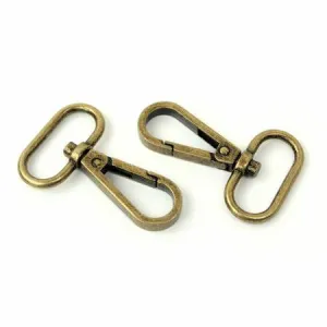 Two Swivel Hooks 1" Antique - Sallie Tomato