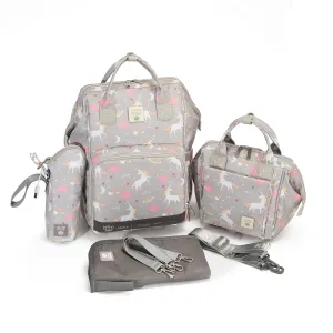 Lequeen Diamond 7th Edition Waterproof Diaper Bag - Original Unicorn Design